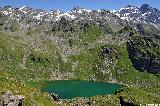 Lac de Louvie, La Rionde, Rosablanche, Le Parrain, Le Pleureur